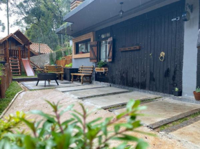 casa da flor estúdio com lareira